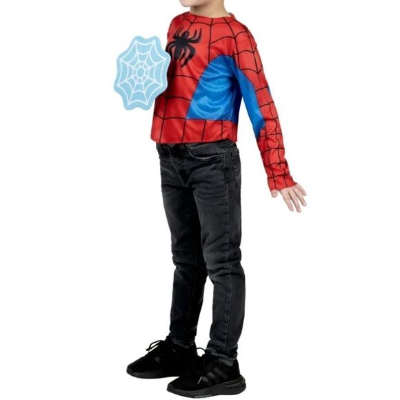 Marvel Spidey And His Amazing Friends Toddler Dress-Up Set with Shield 3T/4T - Picture 15 of 15